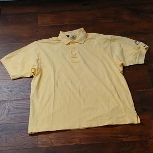 Cutter & Buck Polo Shirt, Color- Yellow, Size- XL